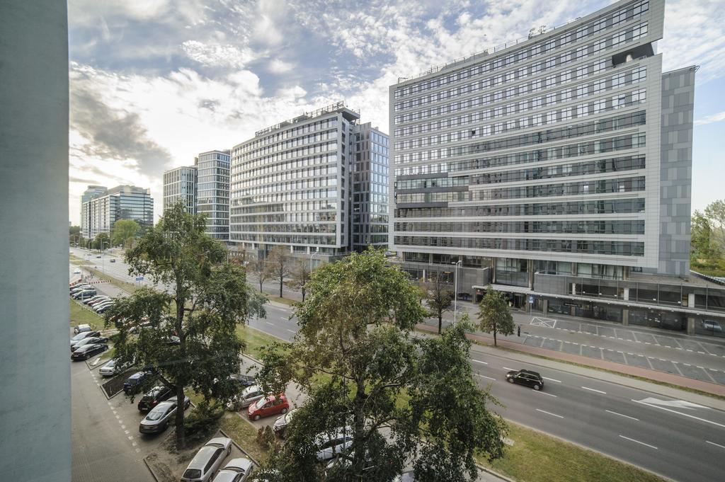 Warsaw Panorama Apartment Buitenkant foto